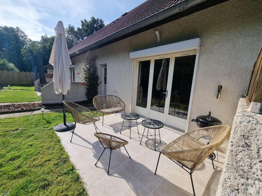 Gite La Goutte D'Eau - Baby Foot - 6 Personnes Lits King & Queen Size - Terrasse Vue Etang Saint-Josse Extérieur photo